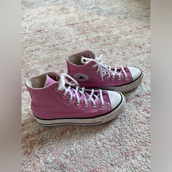 Pink platform Converse - Picture 8 of 9